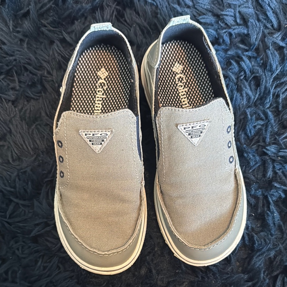 Columbia Gray Slip-On Loafers Comfortable Casual Shoes